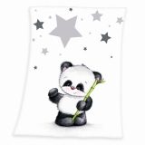 Plyšová deka Panda 75/100