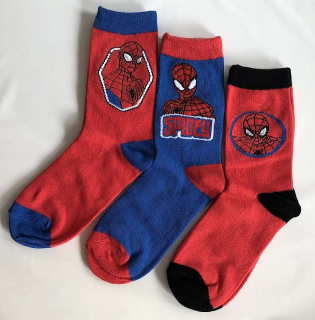 Ponožky Spiderman 3 páry vel. 35-37