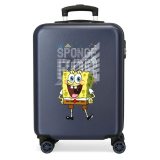 ABS Cestovní kufr SpongeBob party 55 cm