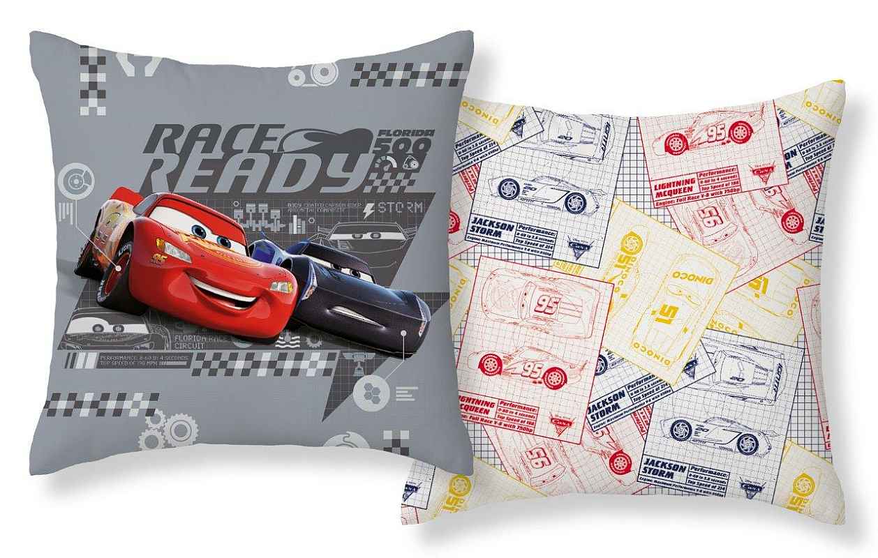 Povlak na polštářek Cars Race Ready