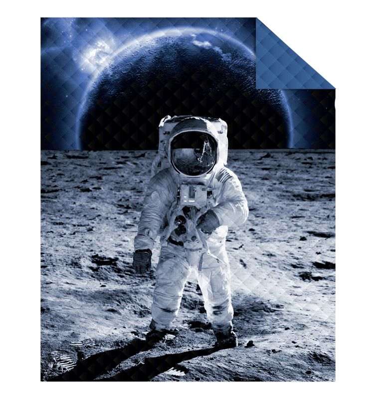 Přehoz na postel Kosmonaut 170/210 cm