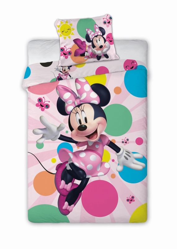 Povlečení Minnie motýlci