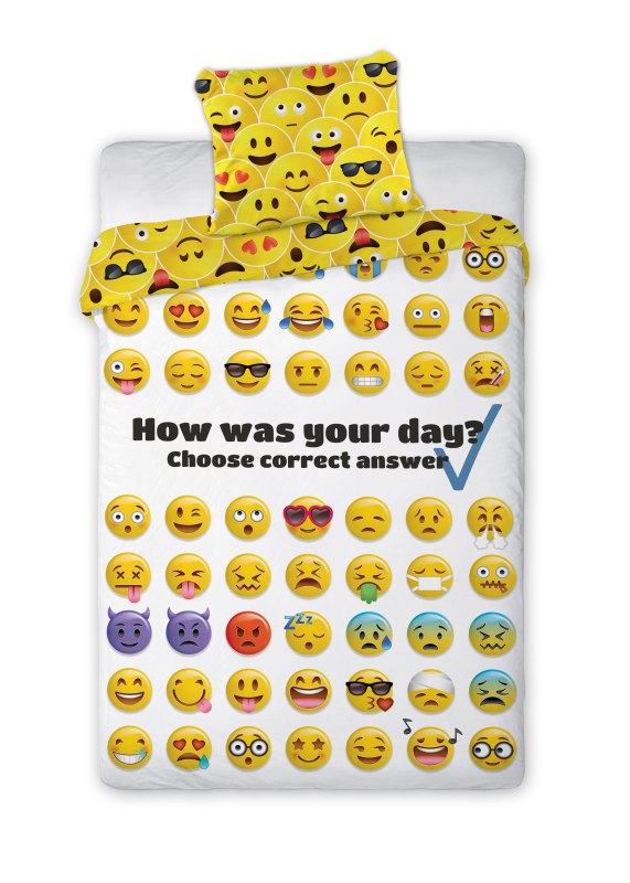 Povlečení Emoji Smajlík