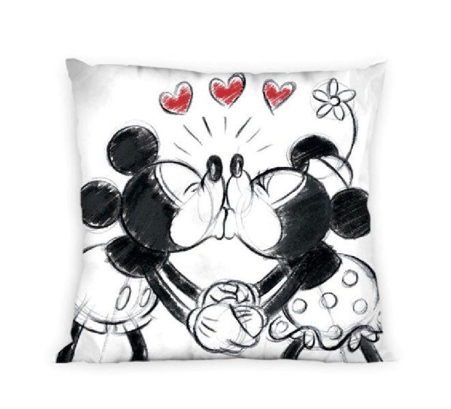 Povlak na polštářek Mickey a Minnie láska