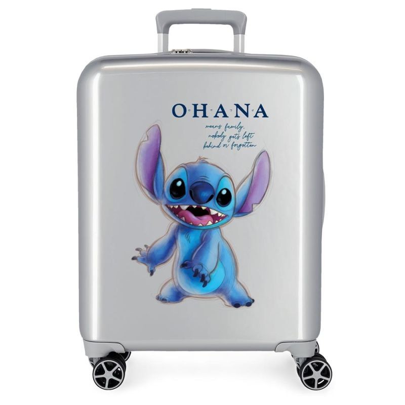 ABS Cestovní kufr Lilo and Stitch Ohana 55 cm