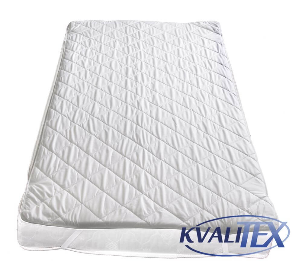 Chránič matrace prošitý z dutého vlákna 80x200 cm
