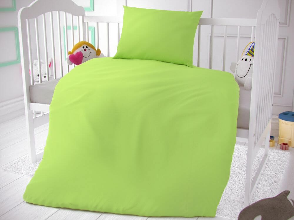 Povlečení do postýlky světle zelené