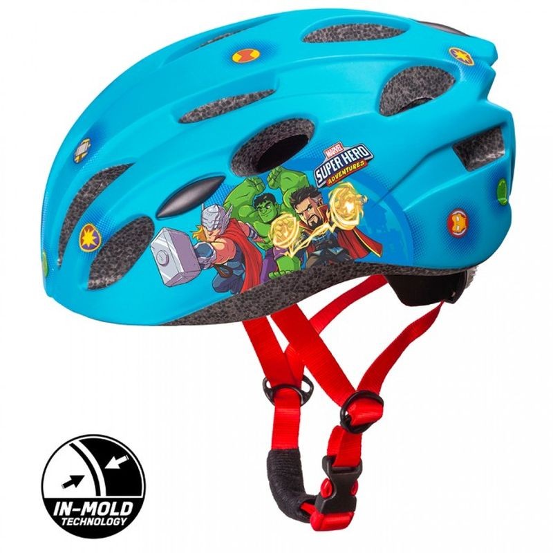 Cyklistická přilba Avengers modrá 52-56 cm