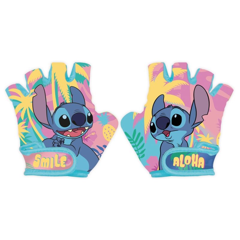 Dětské rukavice na kolo Lilo and Stitch