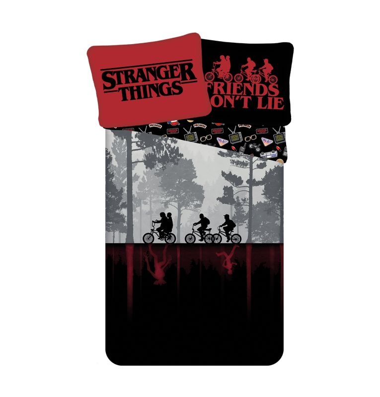 Povlečení Stranger Things Upside Down 140/200, 70/90