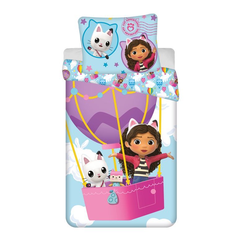 Povlečení Gábinin kouzelný domek Balloon