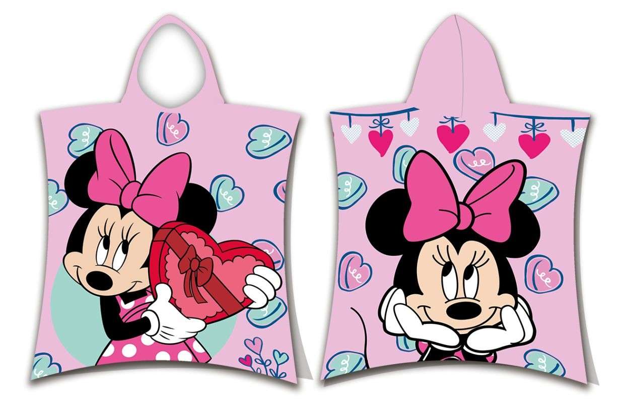 Pončo Minnie Pink 03