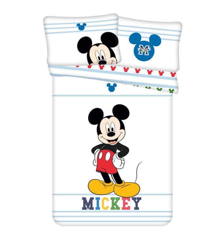 Povlečení do postýlky Mickey colors