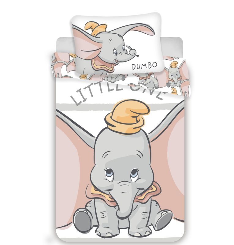 Povlečení do postýlky Dumbo stripe