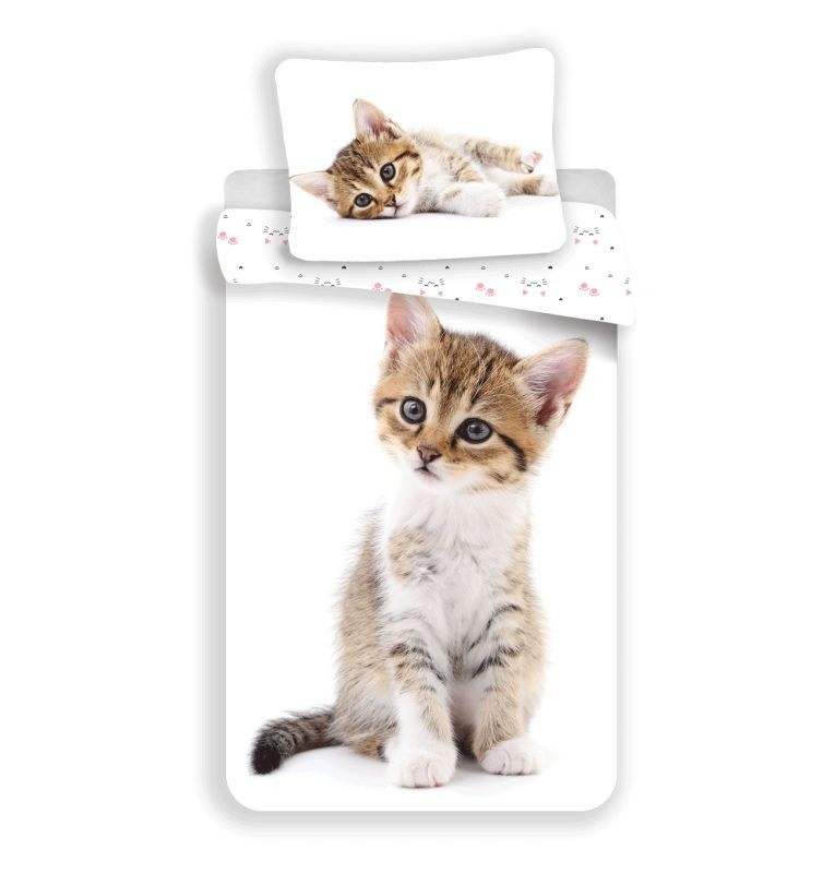 Povlečení Kitten white