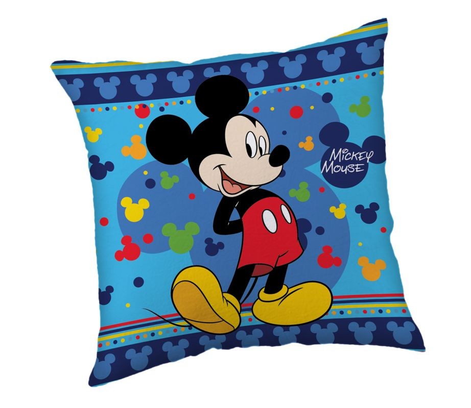Plyšový polštářek Mickey Blue 40/40