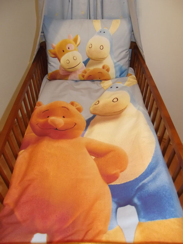 Povlečení do postýlky Nouky a přátelé