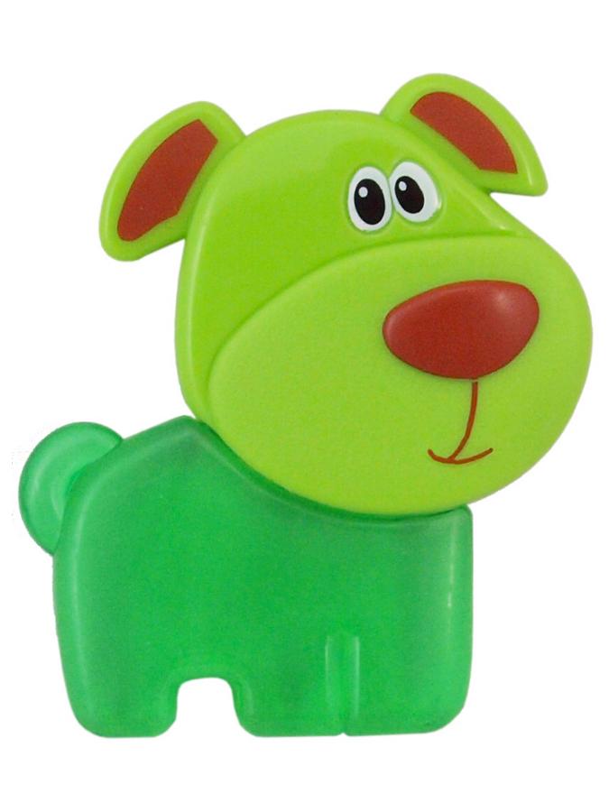 Dětské chladící kousátko Baby Mix Pejsek zelený