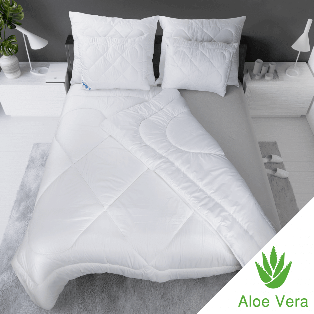 LETNÍ FRANCOUZSKÁ přikrývka ALOE VERA letní 240/200