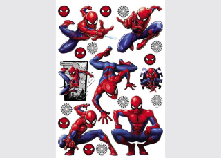 Nálepky na zeď Spiderman Komiks