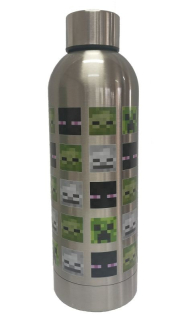 Nerezová láhev Minecraft Silver 500 ml