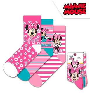 Ponožky Minnie 3 páry vel. 19-22