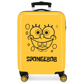 ABS Cestovní kufr SpongeBob yellow 55 cm
