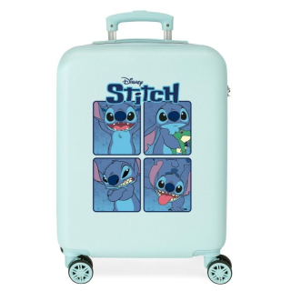 ABS Cestovní kufr Lilo and Stitch Moods 55 cm