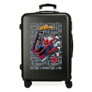 ABS Cestovní kufr Spiderman Great Power black 68 cm