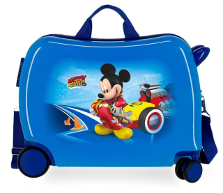 Dětský kufřík Mickey Lets Roll blue MAXI