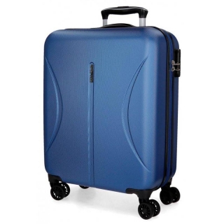 ABS Cestovní kufr Roll Road Camboya Modrý 55 cm