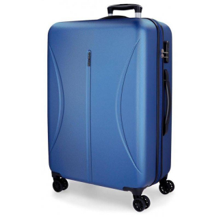 ABS Cestovní kufr Roll Road Camboya Modrý 70 cm