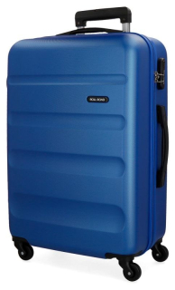 ABS Cestovní kufr Roll Road Flex Blue 65 cm