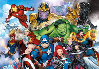 Puzzle Avengers Marvel 104 dílků