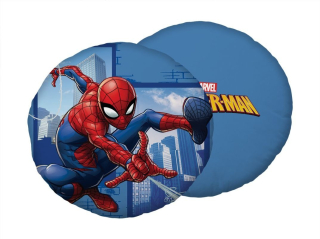 Tvarovaný mikroplyšový polštářek Spiderman Finger Blue 