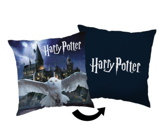Plyšový polštářek Harry Potter Hedvika a hrad