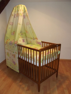 Nebesa na postýlku Hrošíci zelená